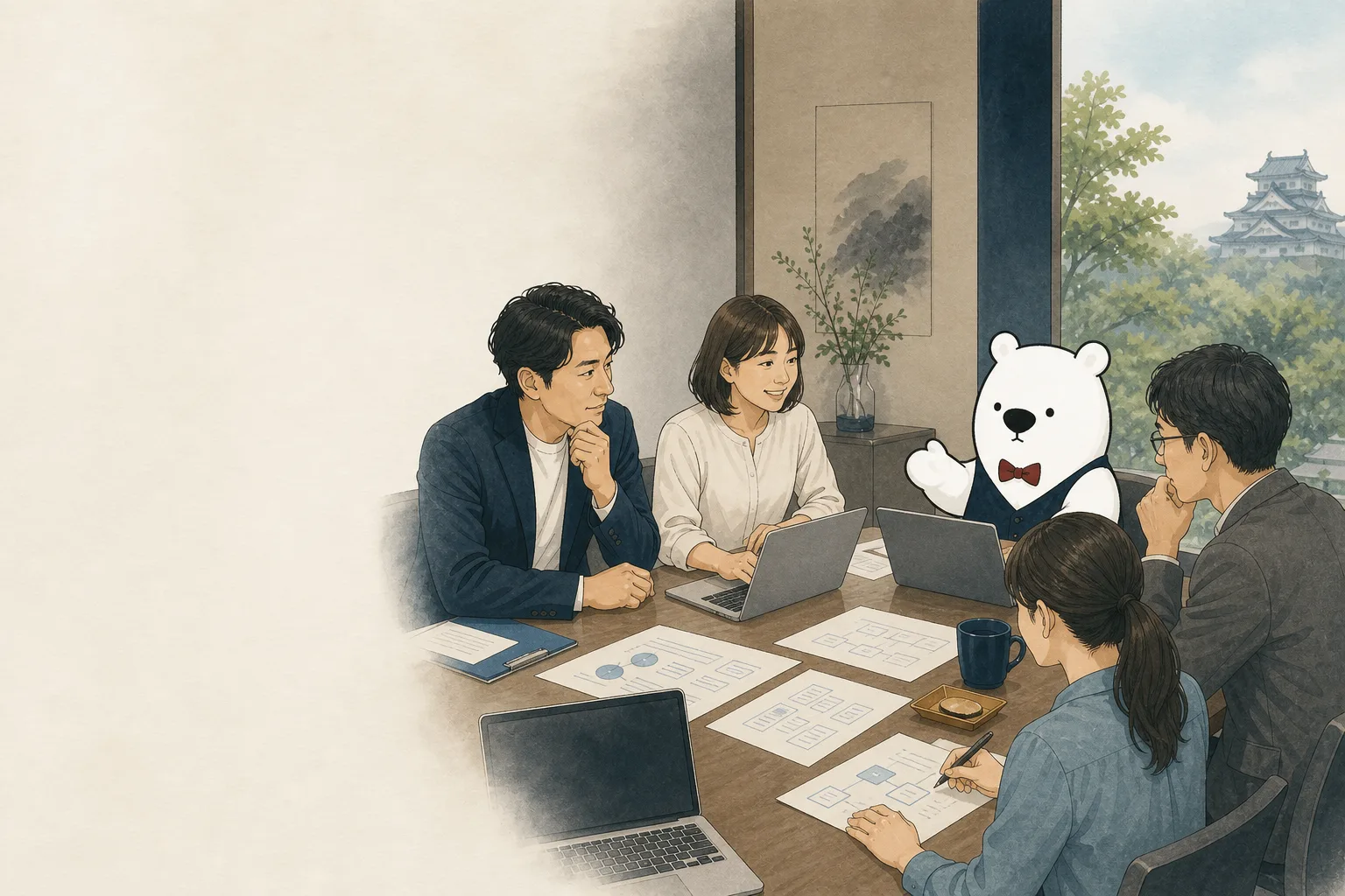 実演の様子