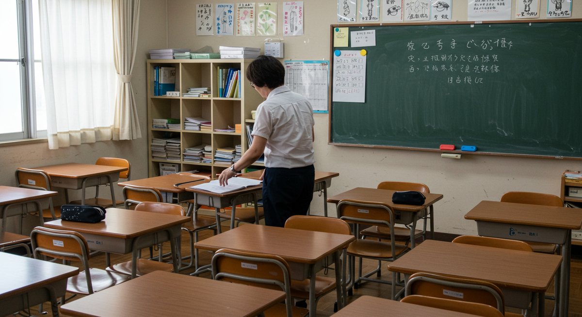 生徒 が 集まる 教室