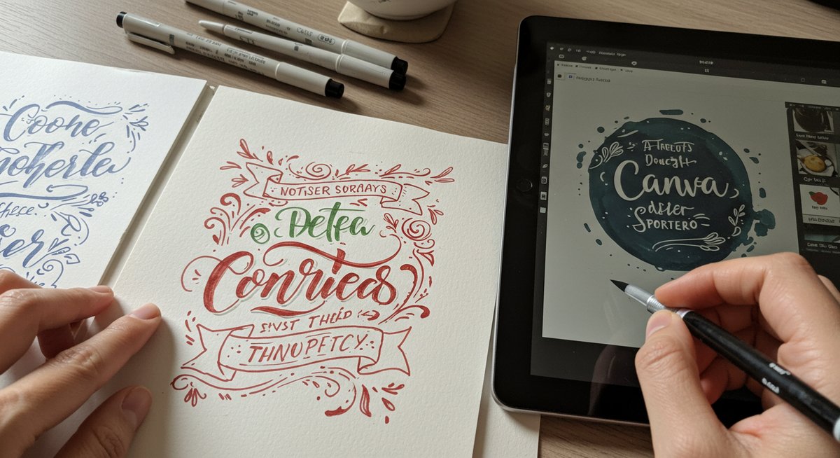 canva 手書き