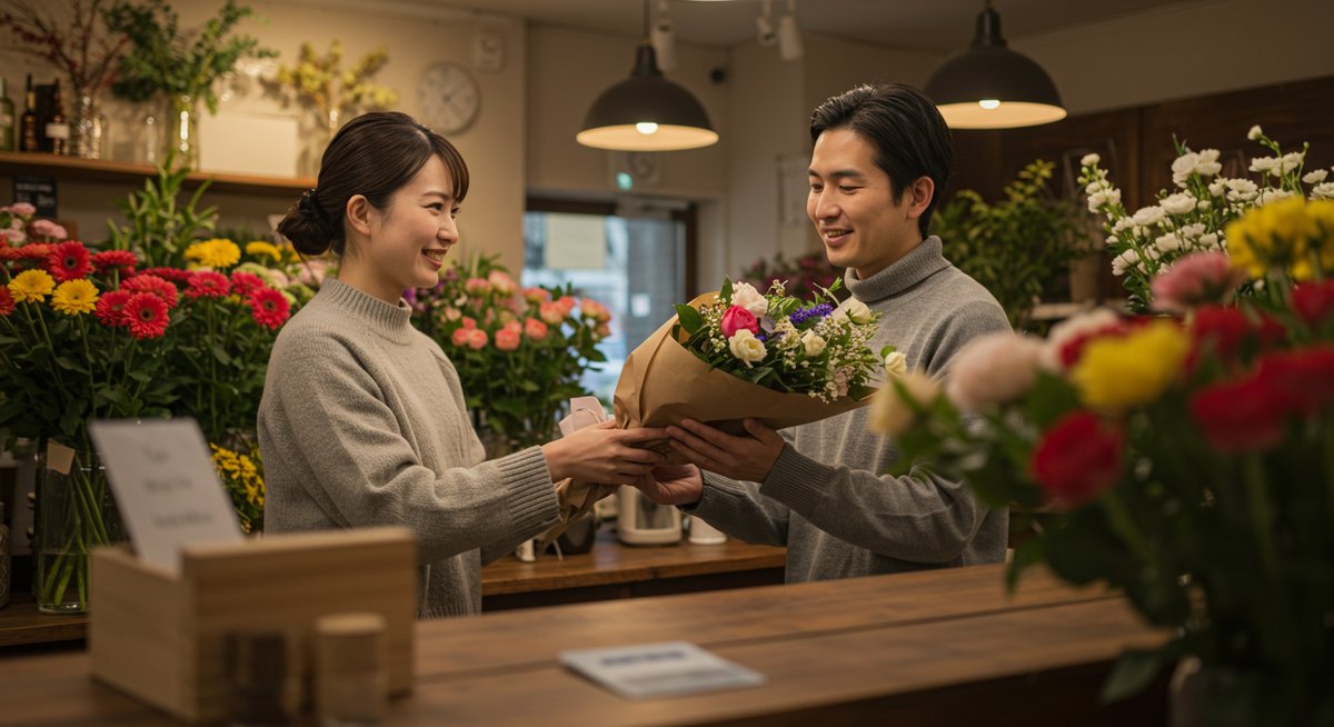 花屋 集客