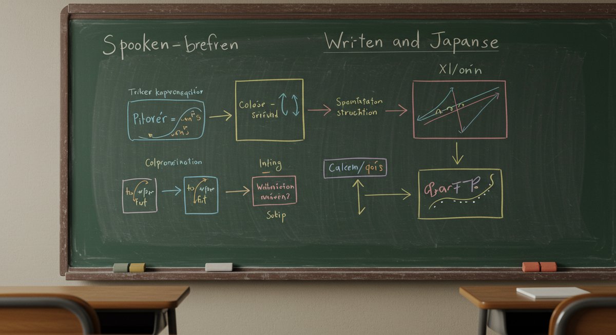 話し言葉と書き言葉 一覧