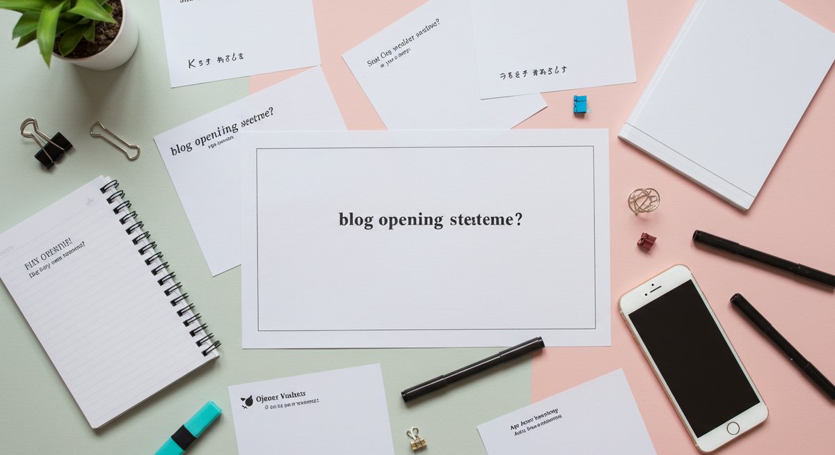 ブログ 書き出し 例文