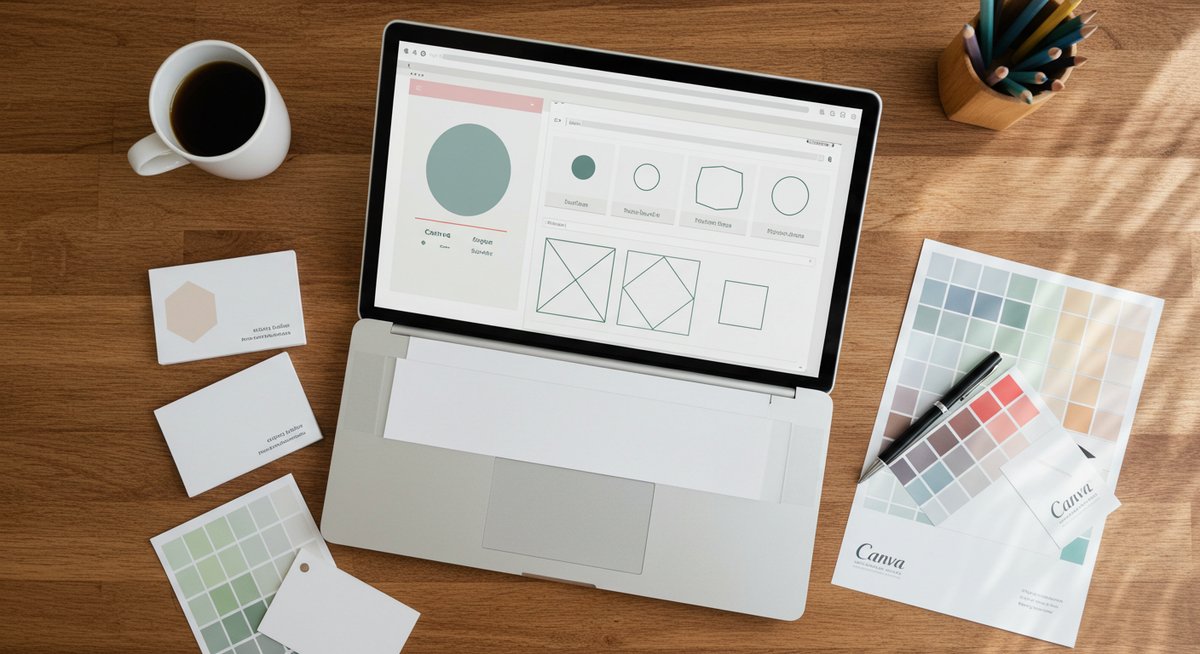 canva 名刺 テンプレート