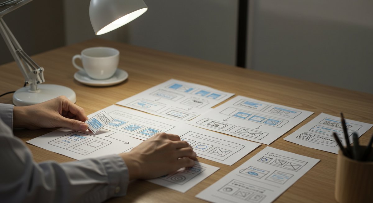 canva ホームページ 複数ページ