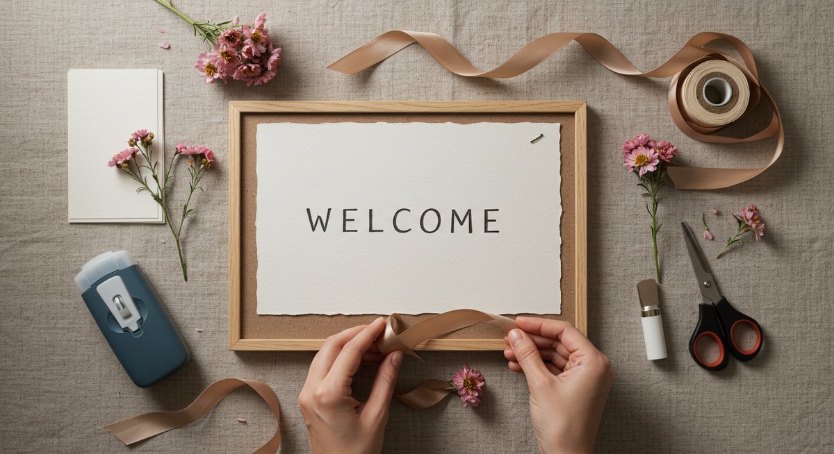 canva ウェルカムボード