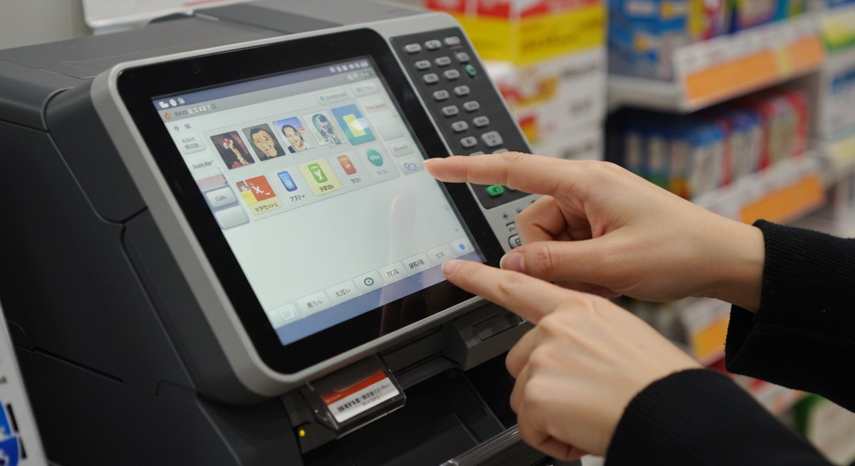 名刺 コピー コンビニ