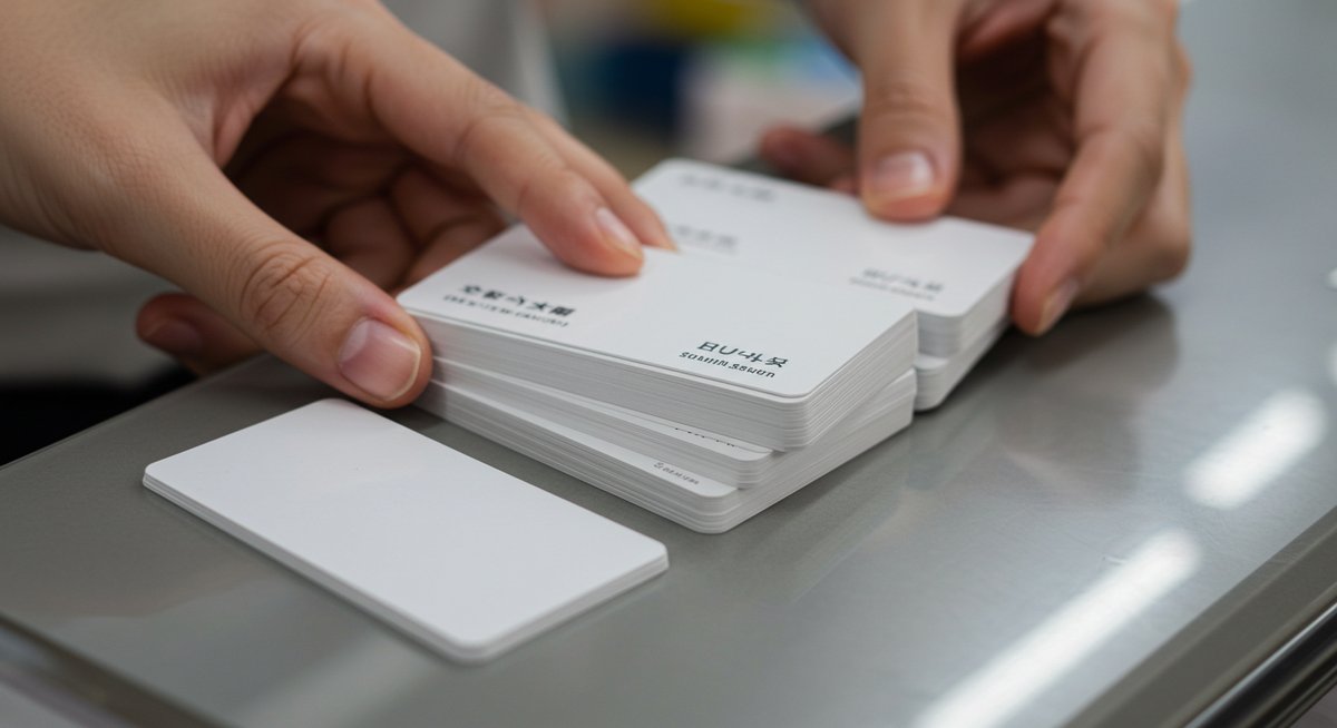 名刺 コピー コンビニ