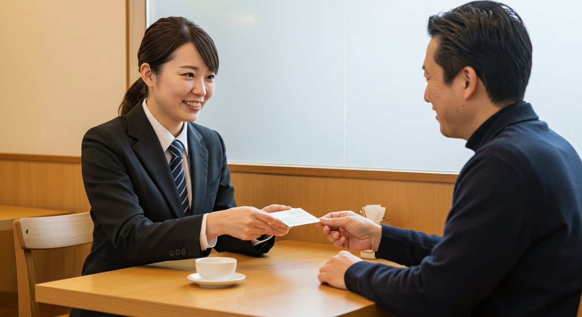 お客様への一言メッセージ 営業