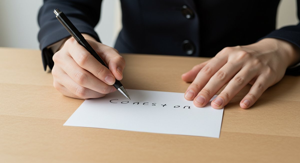 お客様への一言メッセージ 営業