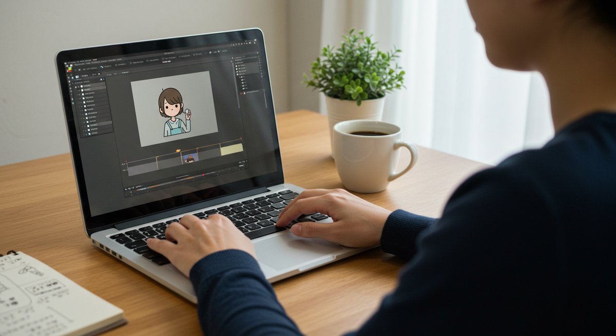 写真にイラストを入れる