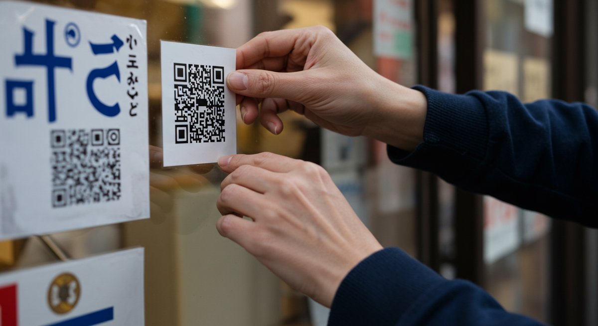 qrコード チラシ