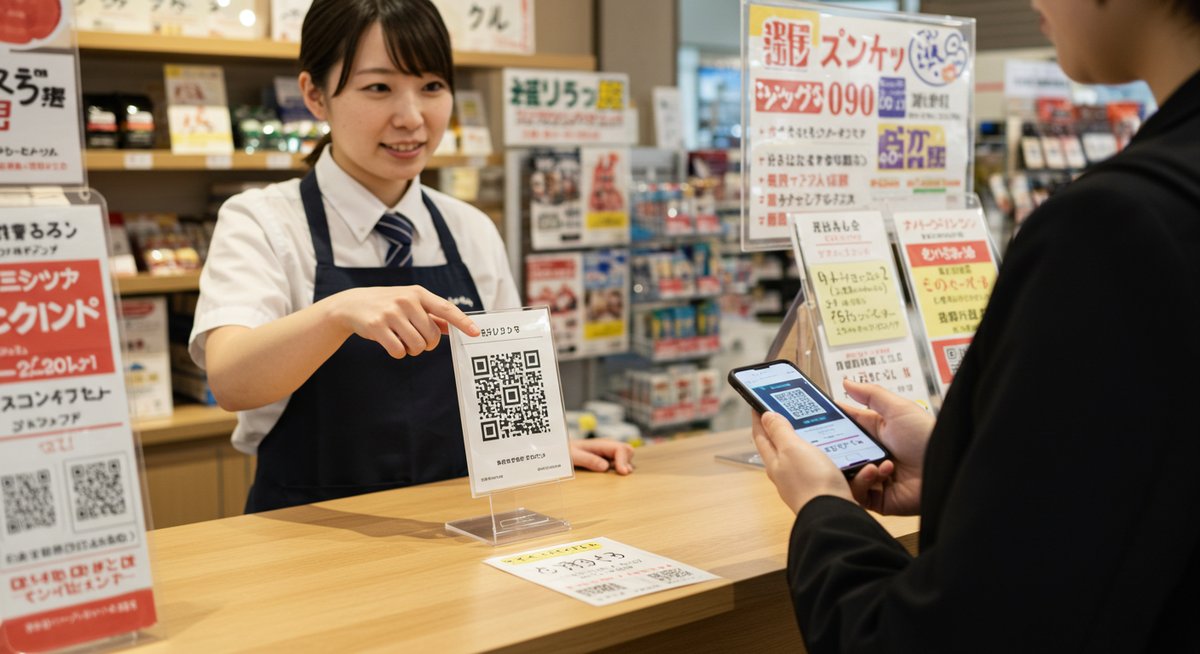 qrコード チラシ