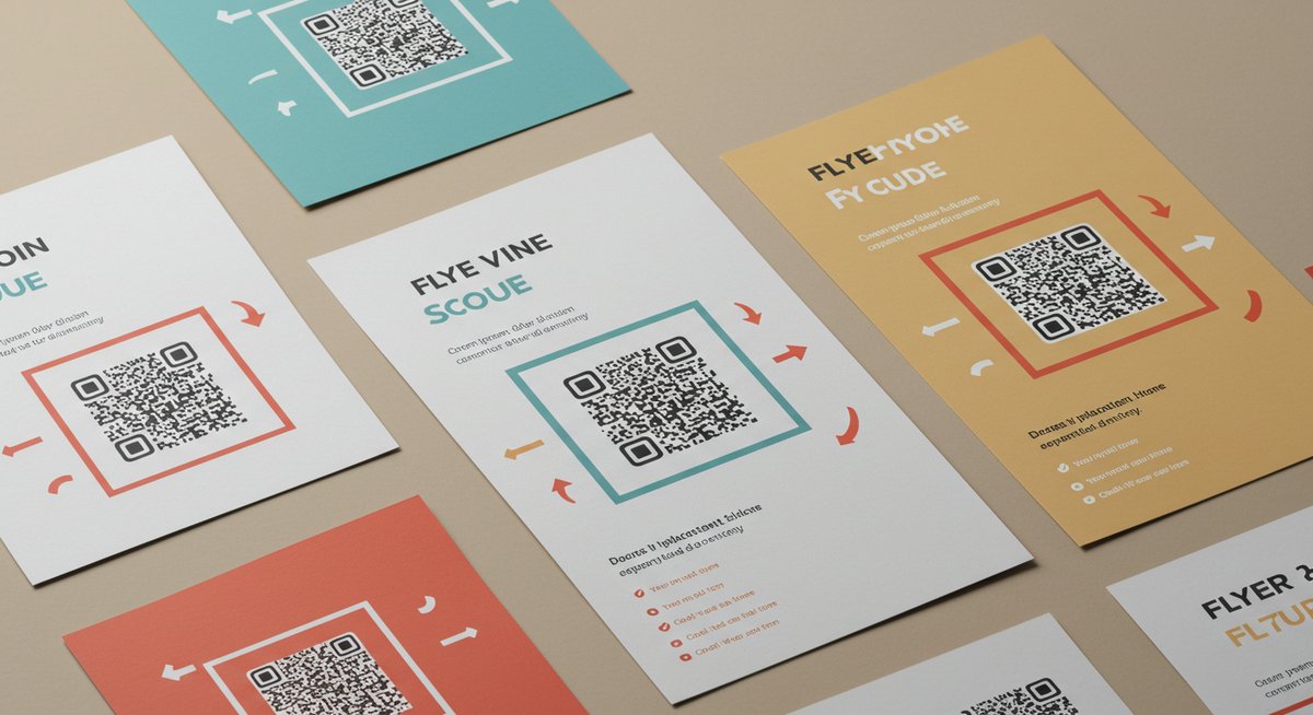 チラシ qrコード 載せ方