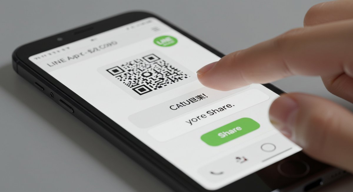 line qrコード メールで送る