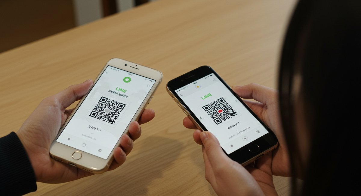 line qrコード メールで送る