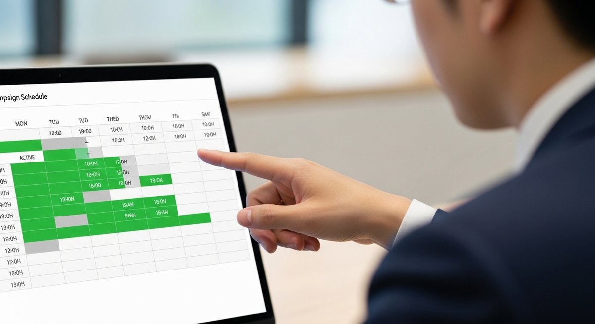 google広告 時間帯設定