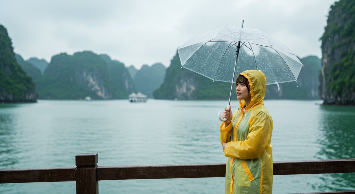 ハロン 湾 雨 の 日