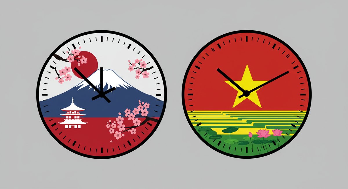 日本 ベトナム 時差