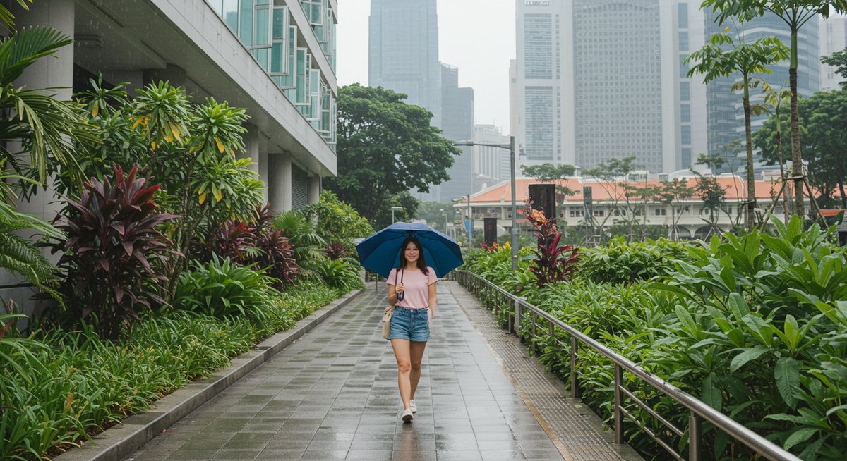 シンガポール 台風