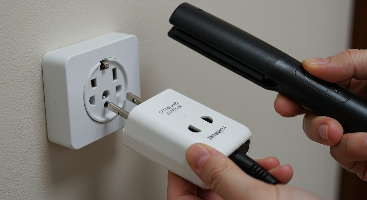 韓国 ヘアアイロン 電圧