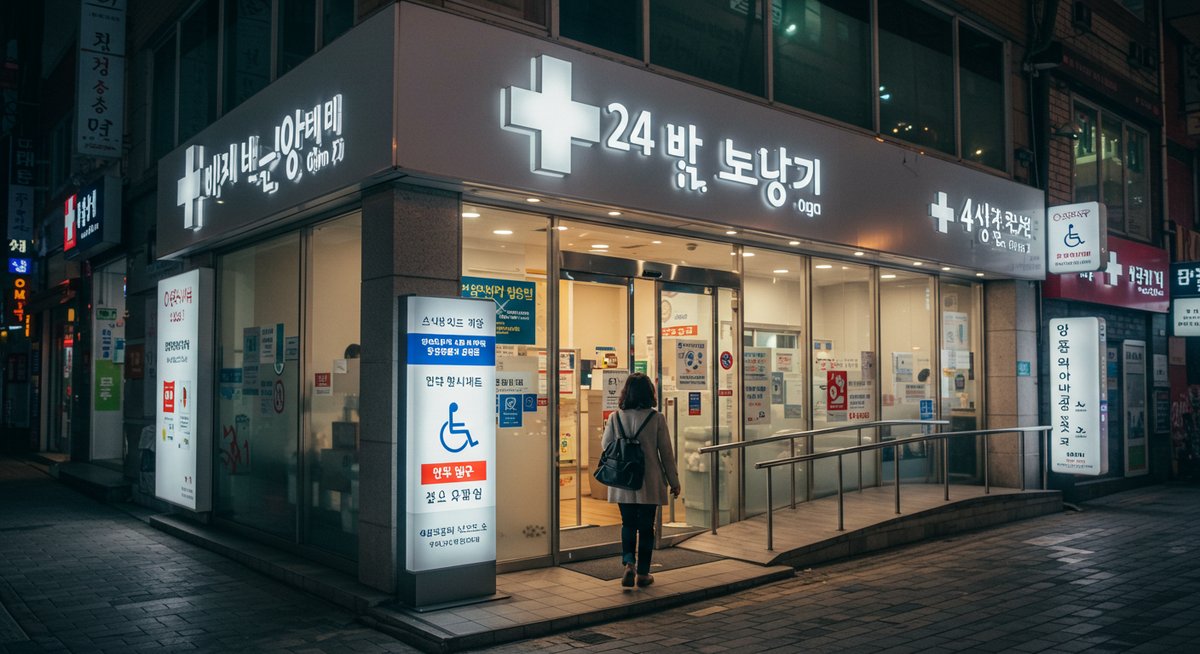 明洞 24時間営業