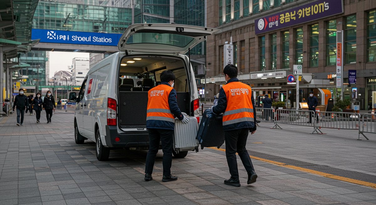 ソウル駅 荷物預かり