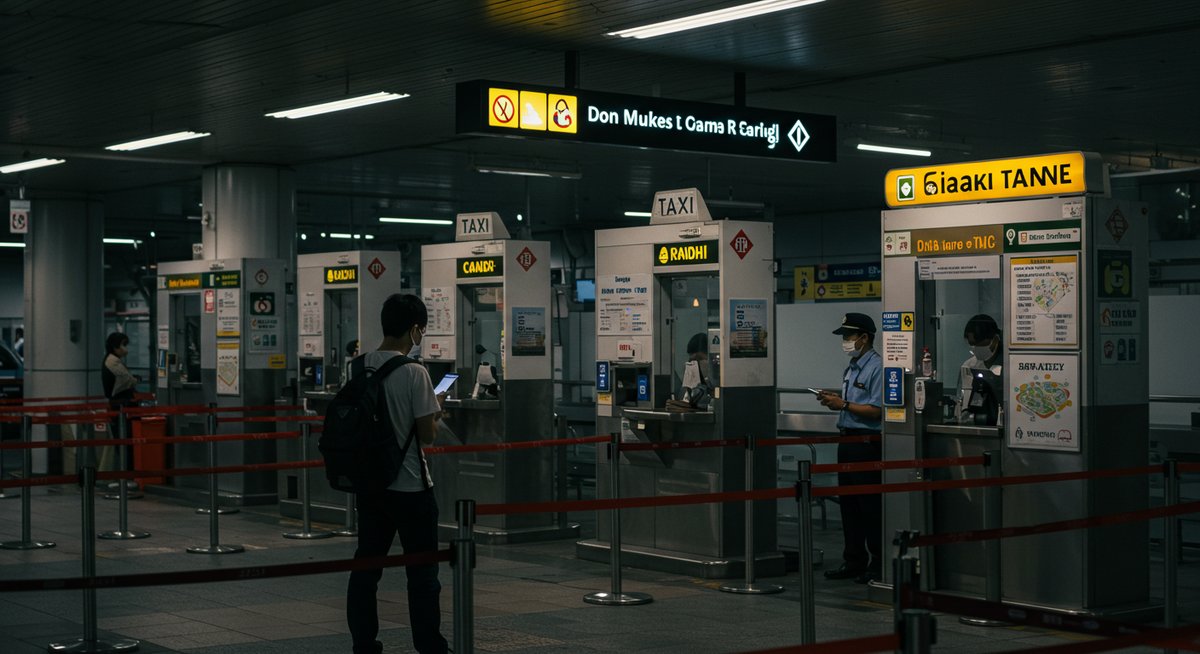 タイ 空港 タクシー