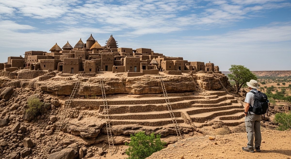 バンディアガラの断崖