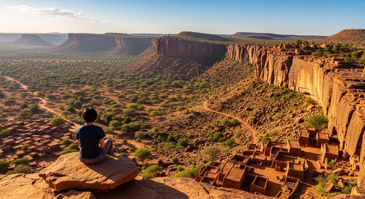 バンディアガラの断崖