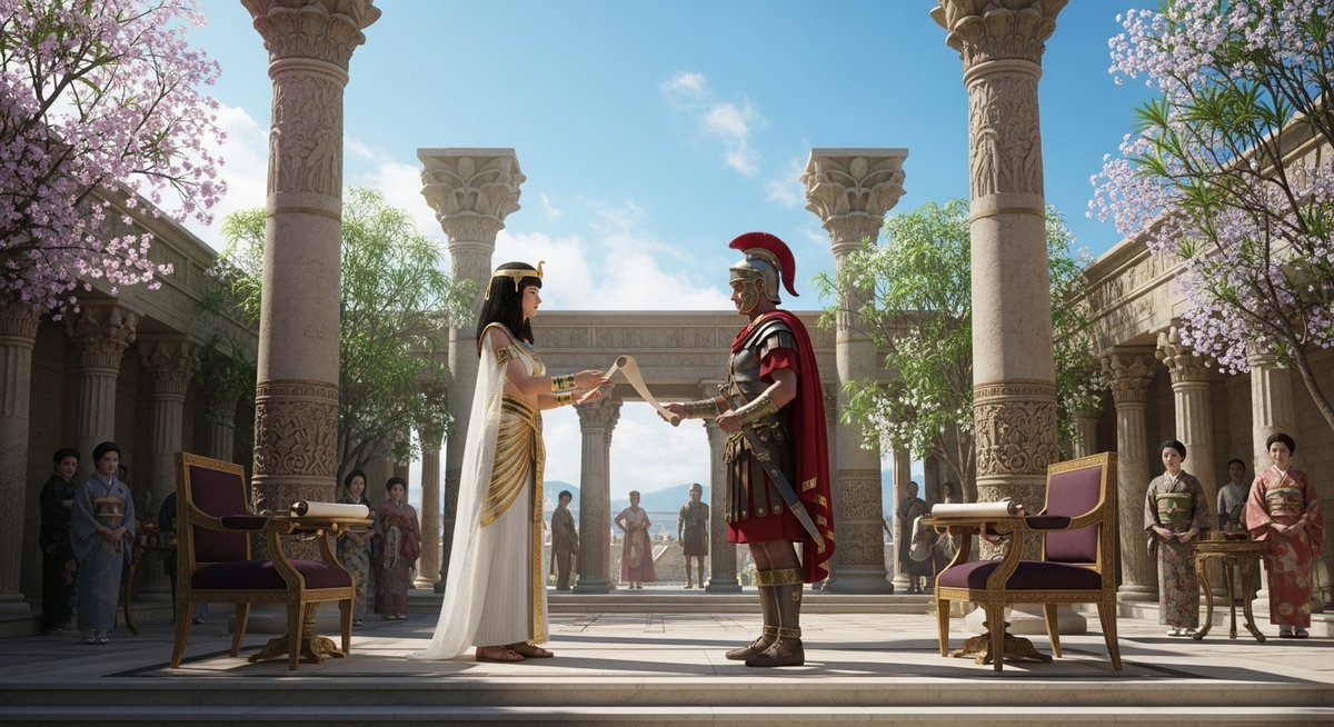 クレオパトラ 旦那