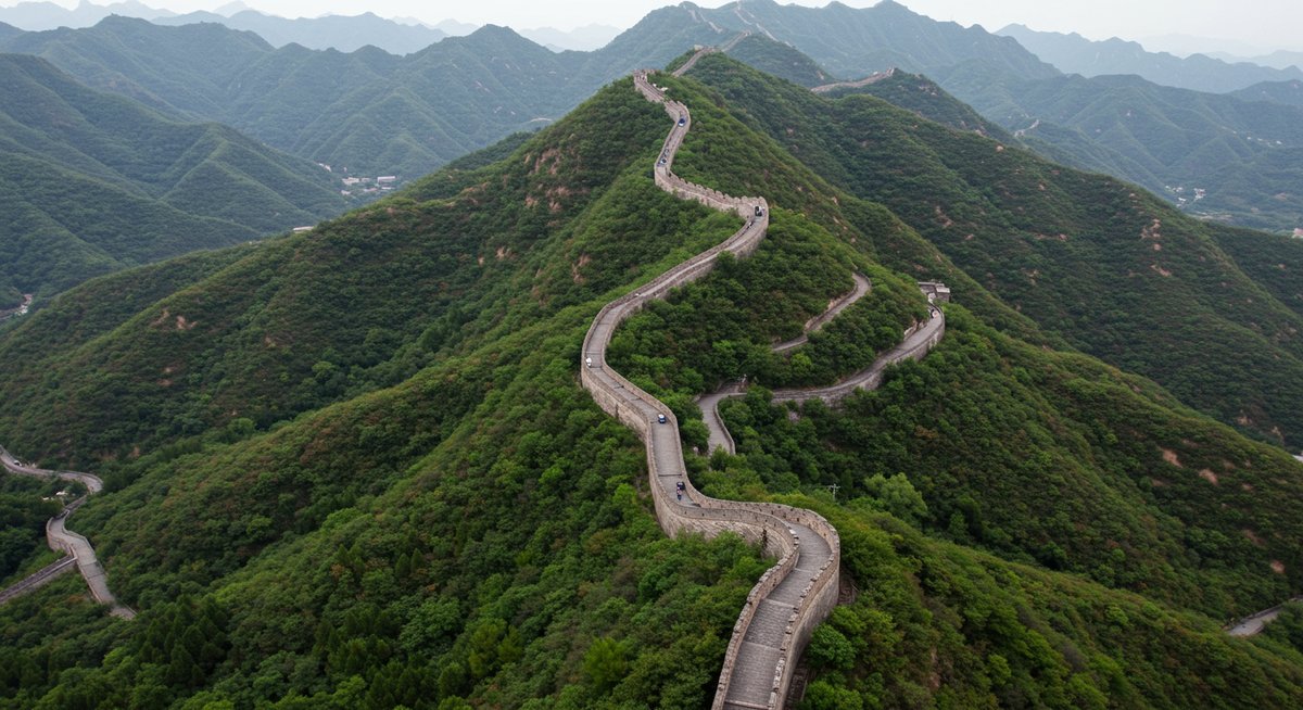 万里の長城 全体図