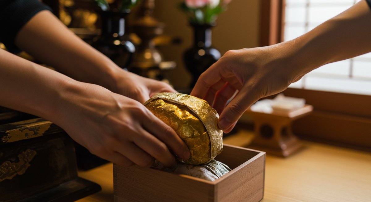 竈門神社 むすびの糸 どこにつける