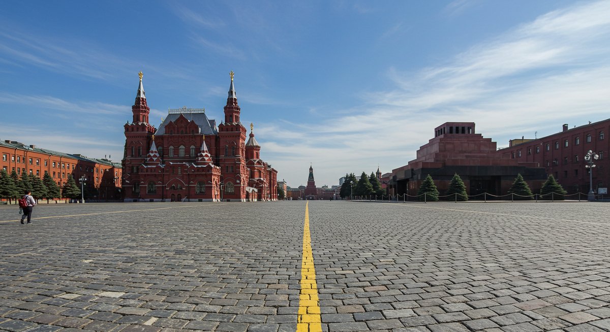 クレムリンと赤の広場