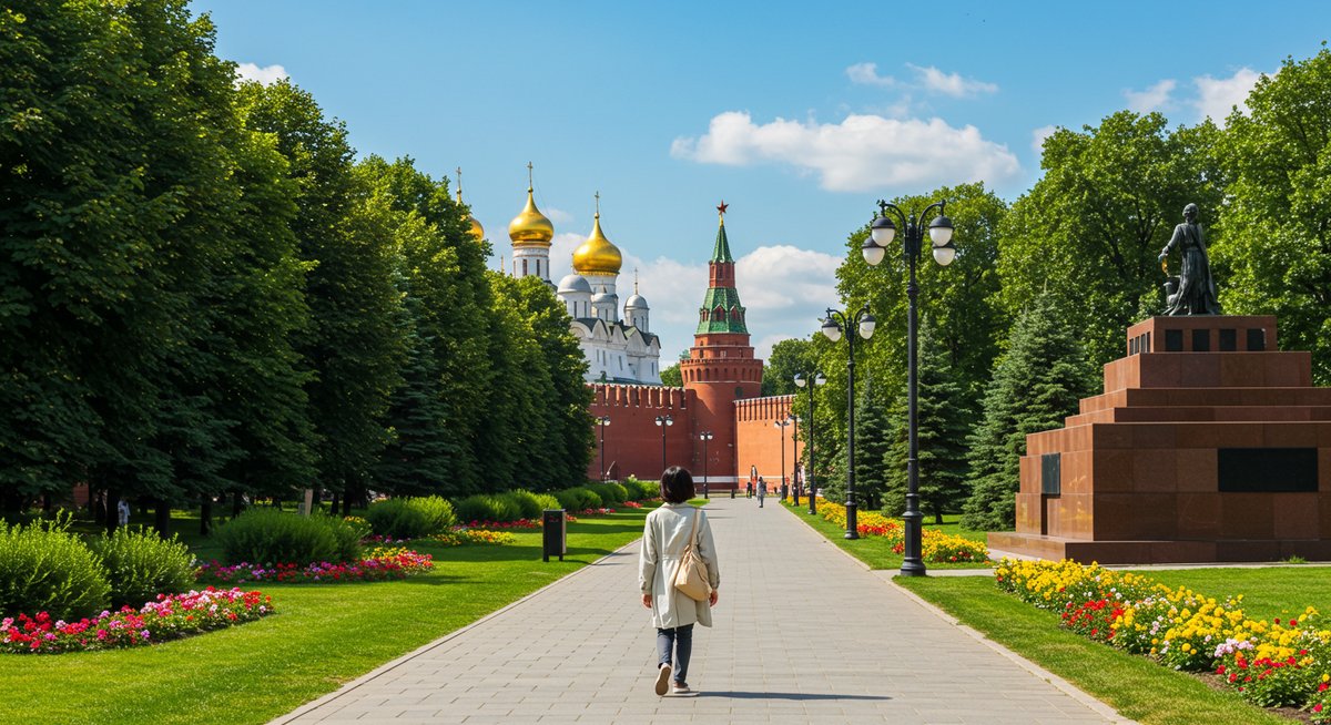 クレムリンと赤の広場