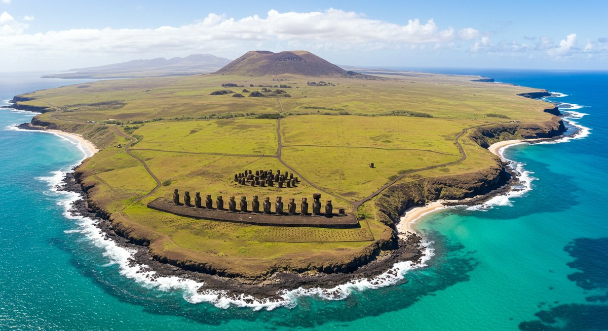 モアイ像 世界遺産