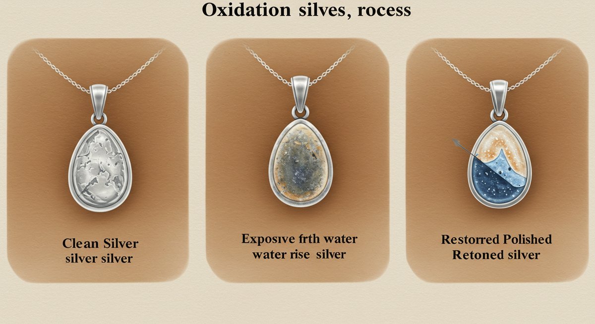 シルバーアクセサリー 変色 温泉