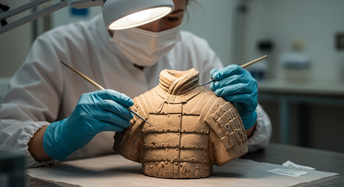 兵馬俑 本物の人